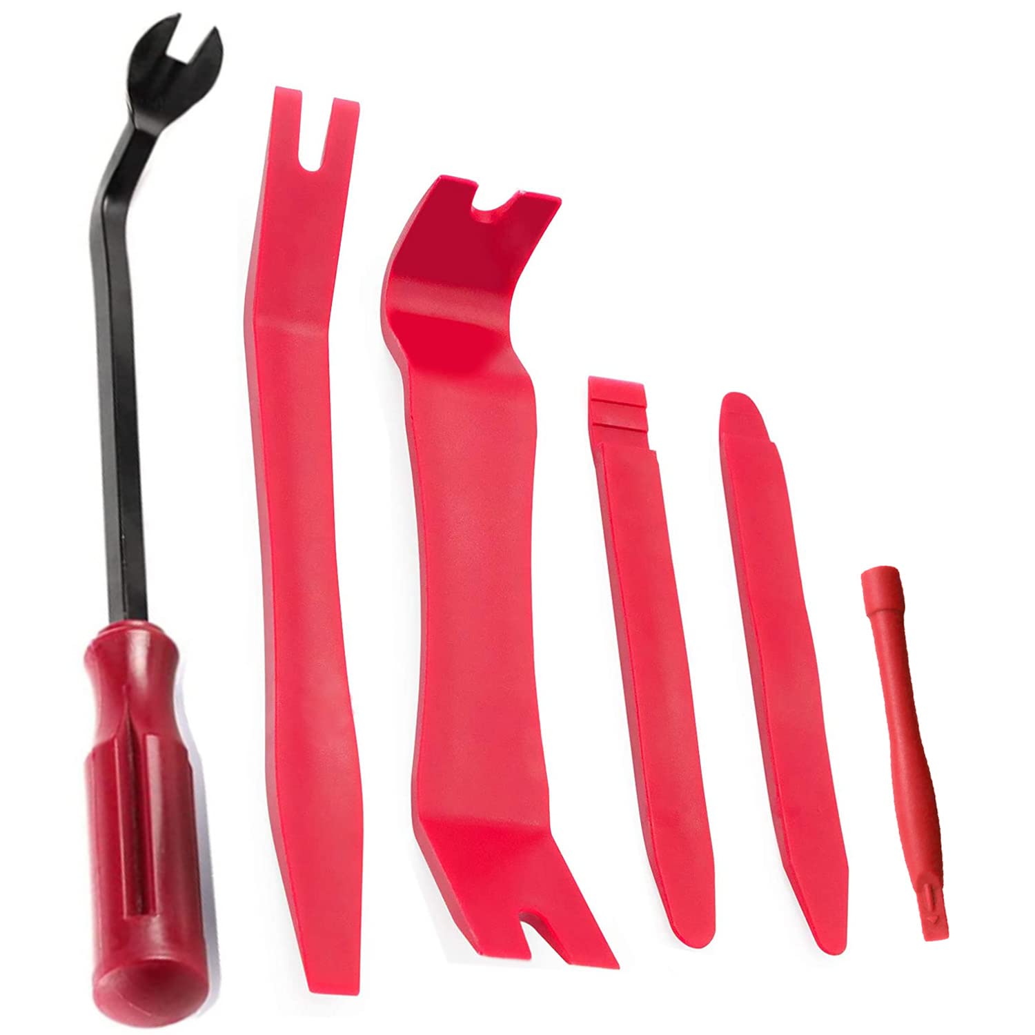 Kitbest 6 Pcs Tools Zierleistenkeile Auto Demontage Werkzeuge, Auto Zierleistenkeile Innenverkleidungsset Befestigungsniet Entferner, Kunststoff Hebelwerkzeug, Armaturenbrett Polsterungs Toolkit Kitbest 6 Pcs Tools Zierleistenkeile Auto Demontage Werkzeuge, Auto Zierleistenkeile Innenverkleidungsset Befestigungsniet Entferner, Kunststoff Hebelwerkzeug, Armaturenbrett Polsterungs Toolkit von Kitbest