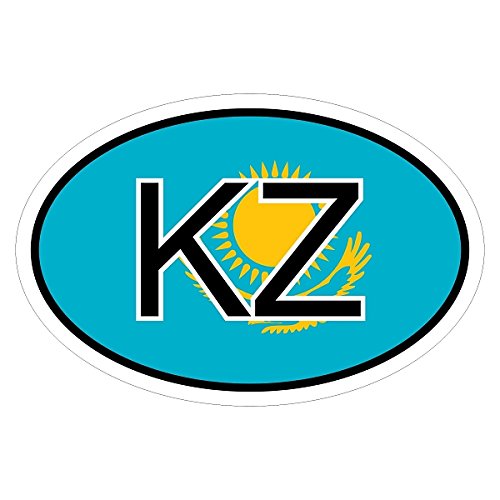 Kiwistar - Autoaufkleber - 15x10 cm - außen klebend - Kasachstan KZ Auto, Laptop, Fahrrad, LKW, Motorrad Mehrfarbig Autoaufkleber Aufkleber KFZ Flagge Fahne Kiwistar - Autoaufkleber - 15x10 cm - außen klebend - Kasachstan KZ Auto, Laptop, Fahrrad, LKW, Motorrad Mehrfarbig Autoaufkleber Aufkleber KFZ Flagge Fahne von Kiwistar