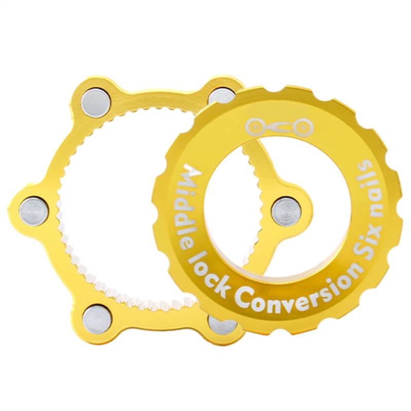 Kixolazr Scheibenbremse Centerlock Adapter | Fahrradbremse CL Adapter - Passend Für Mountainbikes, Rennräder & Offroad-Motorräder von Kixolazr