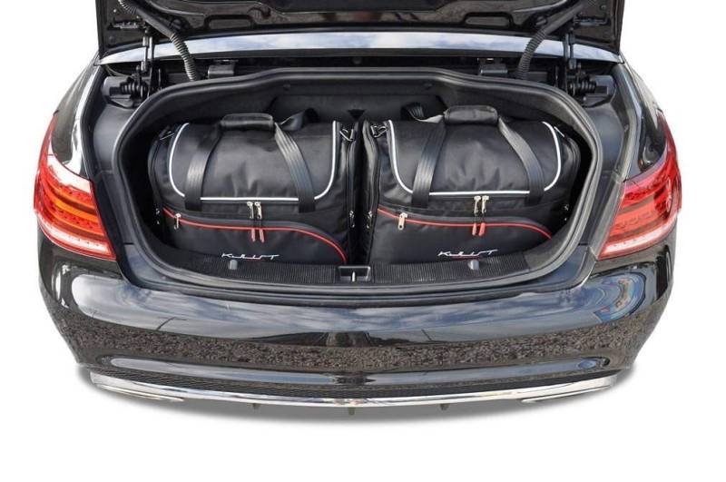 KJUST Reisetaschen 4 stk kompatibel mit MERCEDES-BENZ E CABRIO A207 2009-2016 von KJUST