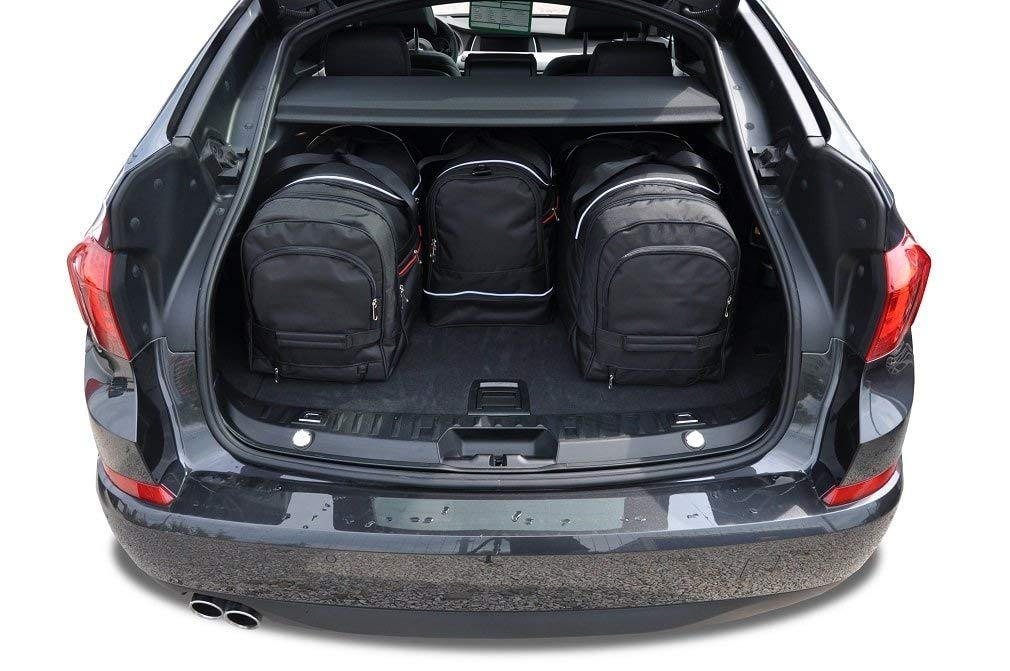 KJUST Kofferraumtaschen 4 stk kompatibel mit BMW 5 GRAN TURISMO F07 2010-2017 von KJUST