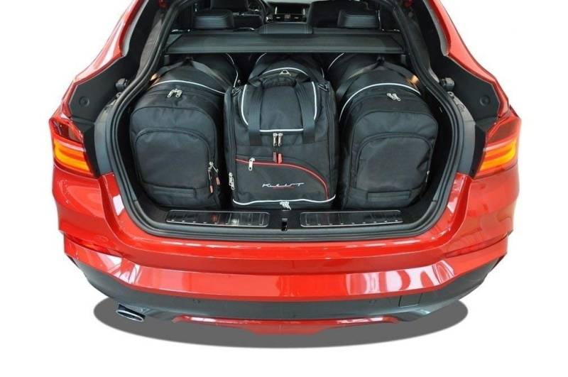 KJUST Dedizierte Kofferraumtaschen 4 stk kompatibel mit BMW X4 F26 2014-2017 von KJUST