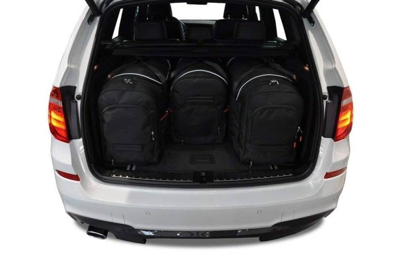 KJUST Dedizierte Kofferraumtaschen 4 STK kompatibel mit BMW X3 F25 2010-2017 von KJUST