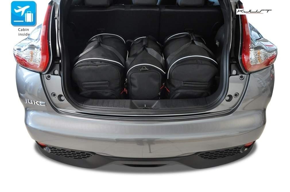 KJUST - CAR-Bags AUTOTASCHEN MASSTASCHEN ROLLENTASCHEN Nissan Juke, 2010- von KJUST