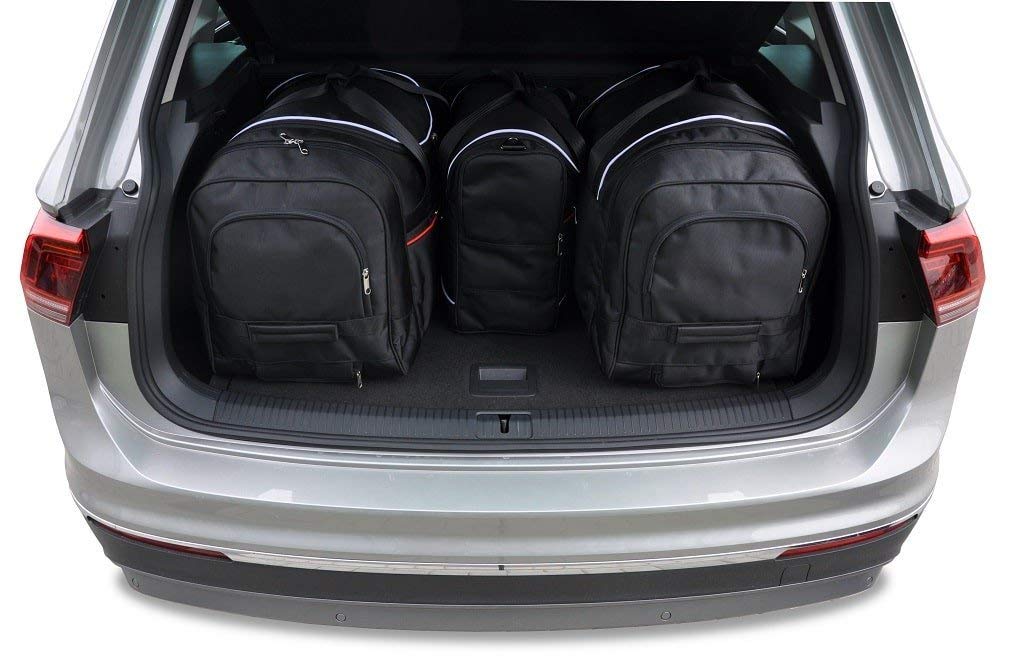 KJUST Dedizierte Reisetaschen 4 stk kompatibel mit VW TIGUAN II 2016+ Car Bags von KJUST