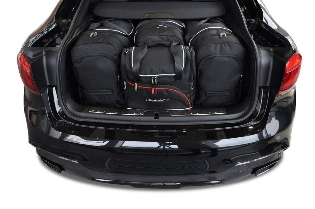 KJUST Dedizierte Kofferraumtaschen 4 stk kompatibel mit BMW X6 F16 2014 - 2019 von KJUST