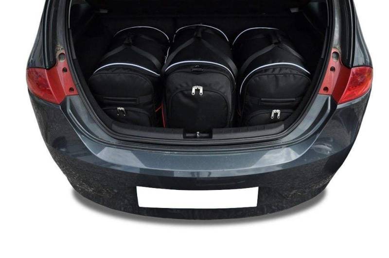 KJUST Kofferraumtaschen 3 STK kompatibel mit SEAT Leon 5 Hatchback II 2005-2012 von KJUST
