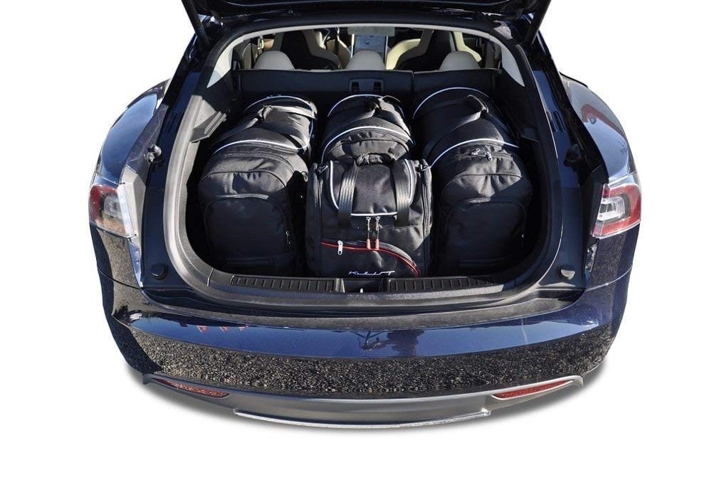 KJUST Kofferraumtaschen 4 stk kompatibel mit TESLA MODEL S EV I 2012-2016 von KJUST