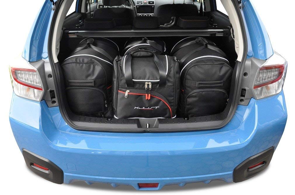 KJUST Dedizierte Kofferraumtaschen 4 stk kompatibel mit SUBARU XV I 2012-2017 von KJUST