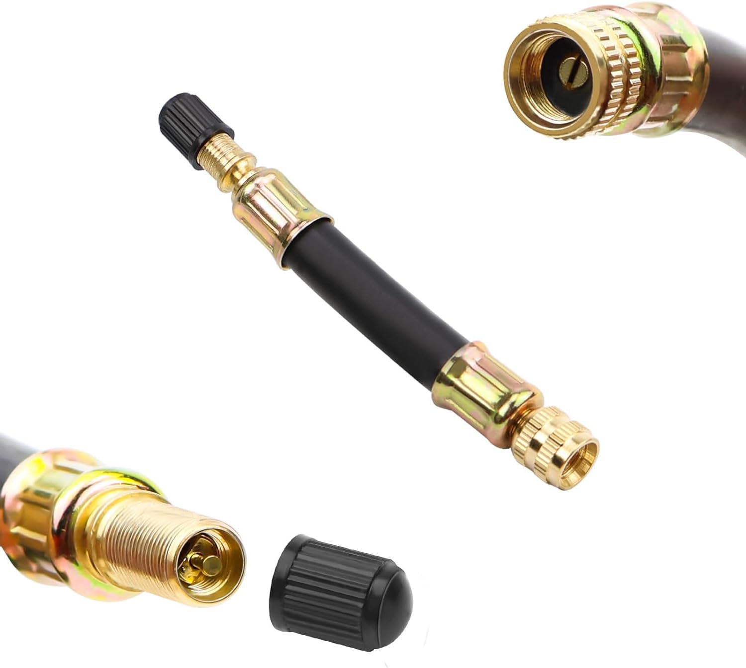 Kjzeex Reifenventil Verlängerung Autoventil Adapter Ventilverlängerung 100mm Flexible Gummi Reifen Ventil Extender Ventiladapter für Auto Motorrad Rennrad Fahrrad Scooter Kjzeex Reifenventil Verlängerung Autoventil Adapter Ventilverlängerung 100mm Flexible Gummi Reifen Ventil Extender Ventiladapter für Auto Motorrad Rennrad Fahrrad Scooter von Kjzeex