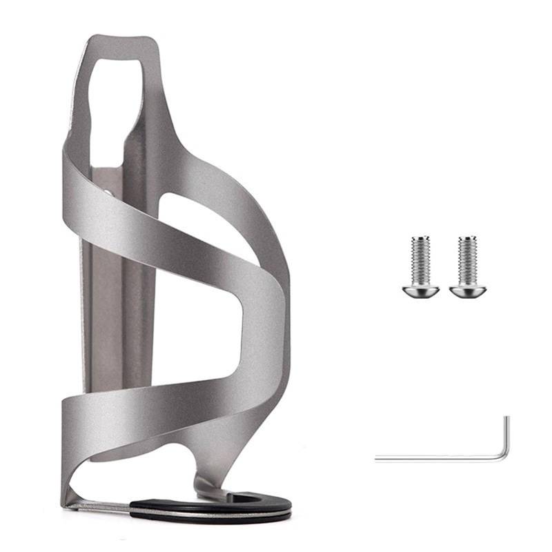 Fahrrad-Flaschenhalter, Aluminiumlegierung, Halterung für Rennräder und Mountainbikes, Fahrradzubehör von Klaisy