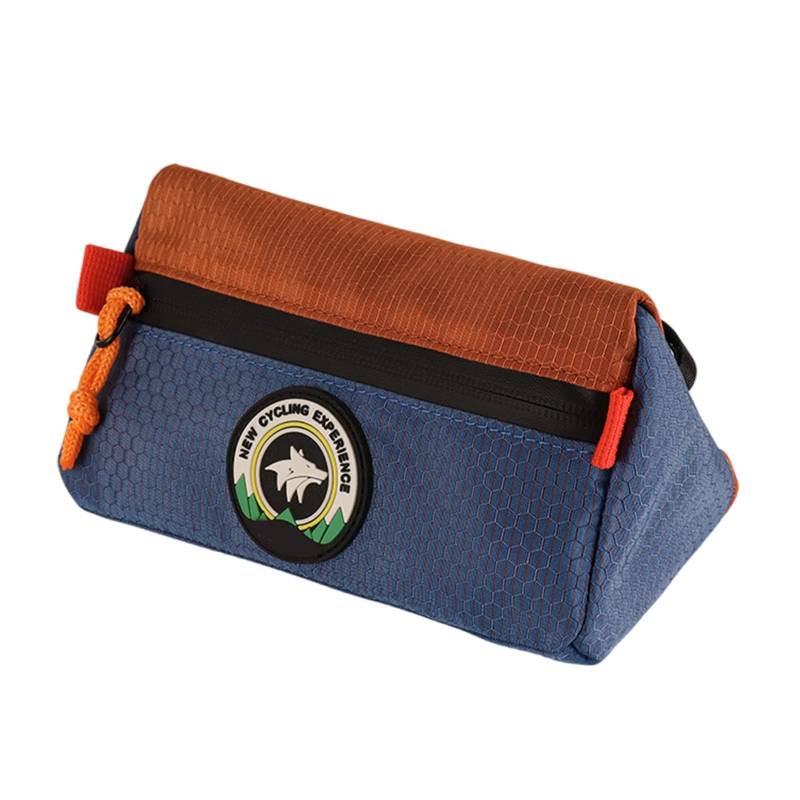 Klaisy Kinderfahrräder Lenkertasche Vorderrohr Fahrradtasche Kinderfahrräder Vorderkorb Pack Dreieckige Taschen von Klaisy