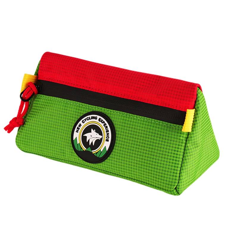 Klaisy Kinderfahrräder Lenkertasche Vorderrohr Fahrradtasche Kinderfahrräder Vorderkorb Pack Dreieckige Taschen von Klaisy