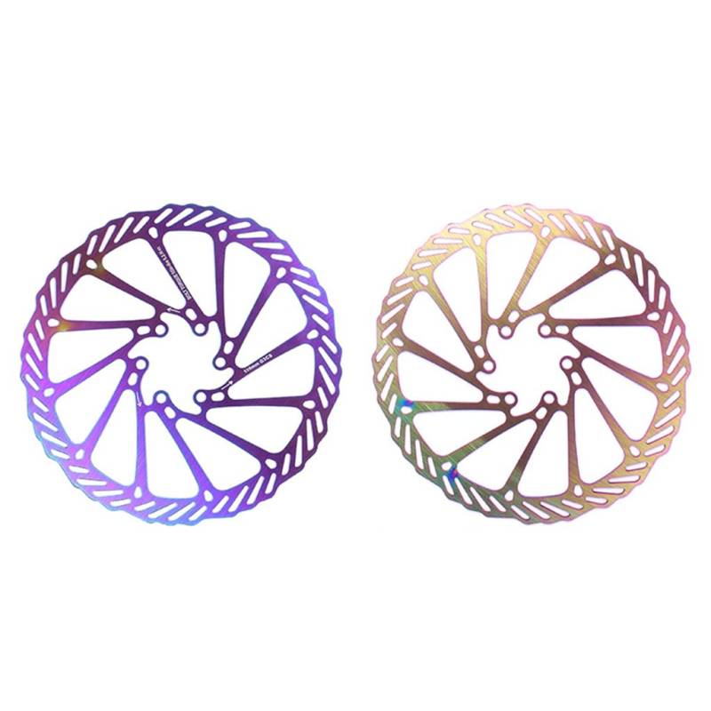 Professioneller Scheibenbrems-Rotor, 180 mm, Scheibenbrems-Rotor mit 6 Schrauben, für Rennrad, Mountainbike von Klaisy