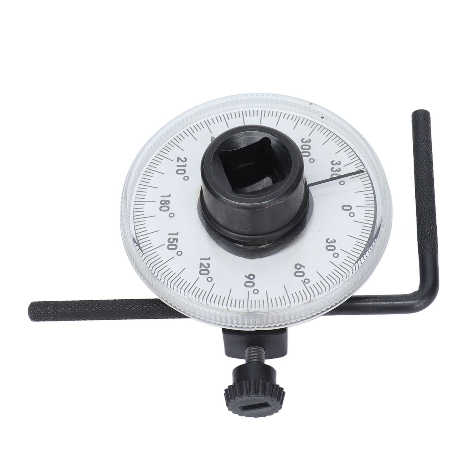Antriebswinkel -Torsion 360 Grad einstellbares Messwerkzeug Schwarzweiß Chrom Vanadium Stahl ABS Antriebswinkel -Messgerät Werkzeuge Antriebswinkel -Torsion 360 Grad einstellbares Messwerkzeug Schwarzweiß Chrom Vanadium Stahl ABS Antriebswinkel -Messgerät Werkzeuge von Klanata