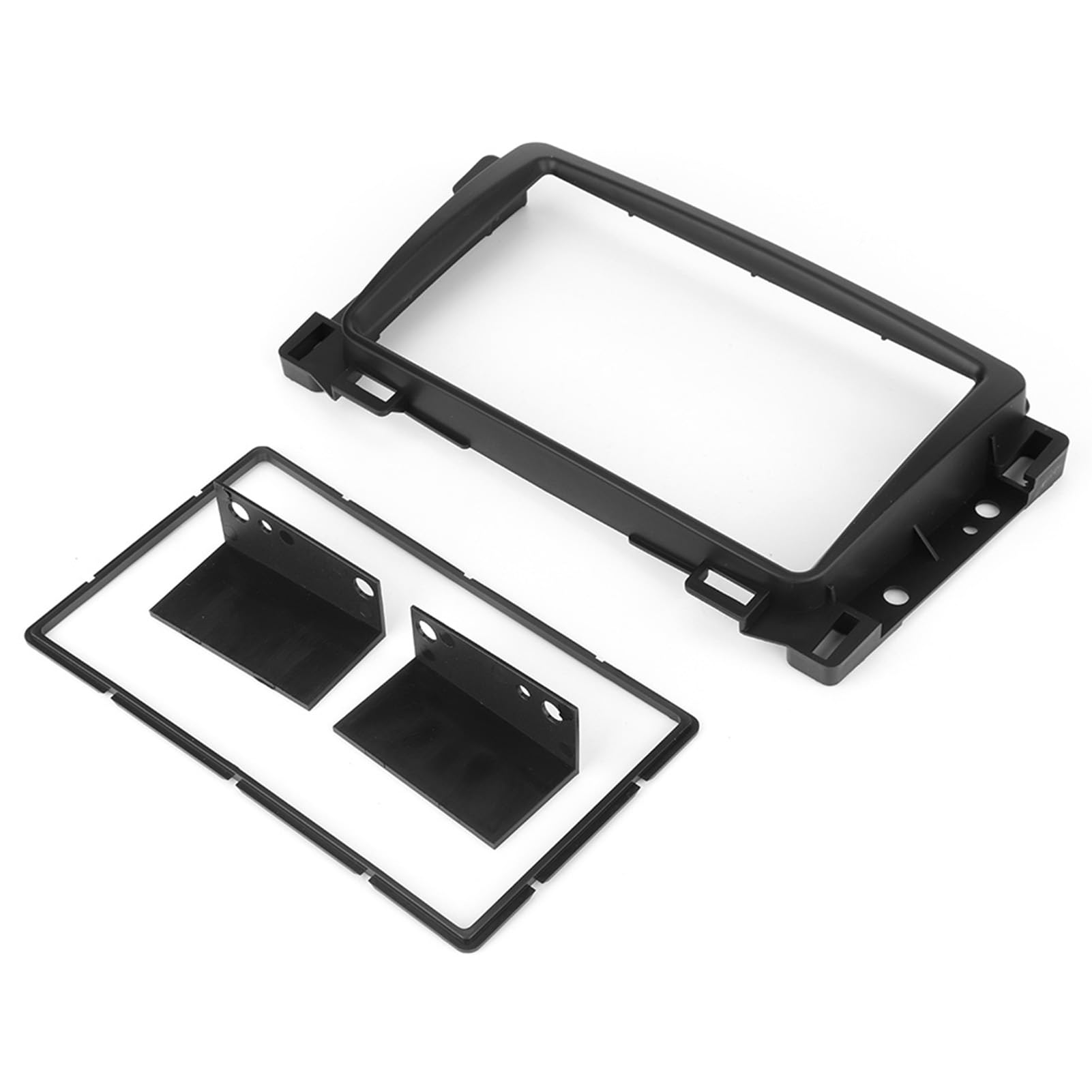 Auto Stereo Navigation Faszien CD Panel Dash Rahmen fits Sail 2010+ Inner Frame 2Din Radio Mount Hard Bauch Kunststoff Schwarz von Klanata