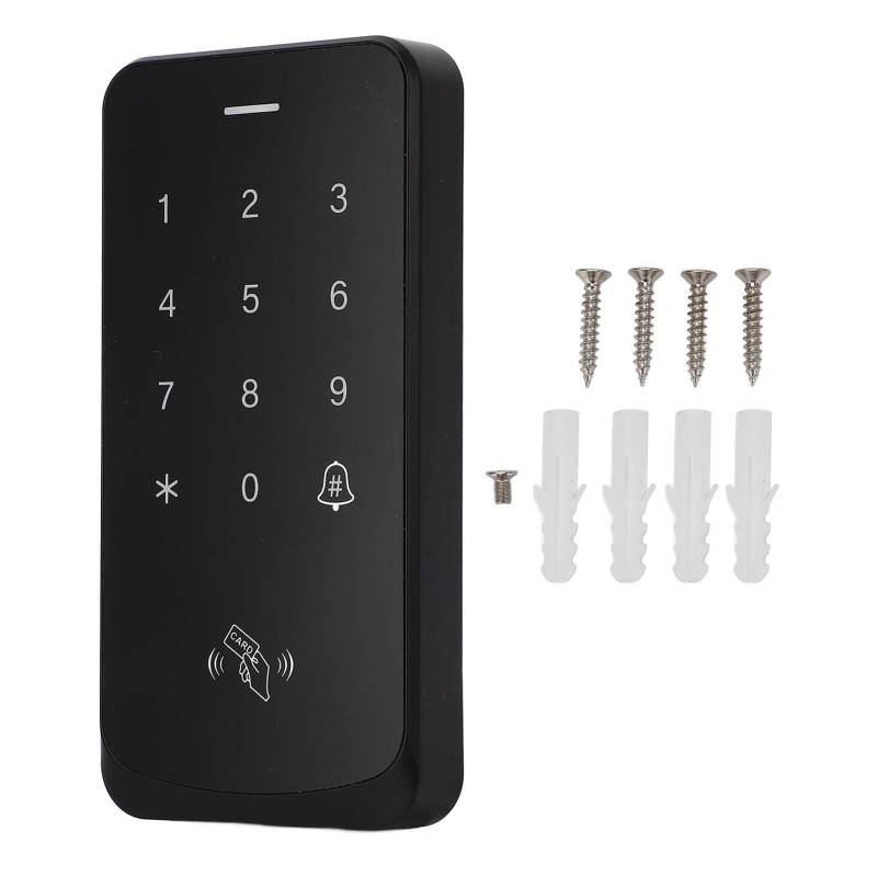 DRAHTLOSE DIGITALE KARTE LESER EINTRITT TÜR SCHLOSS MIT BLAUER HINTERLICHT PASSWORD CARD SWIPE UNLOCK IP67 FÜR OUTDOOR-WOHNER von Klanata