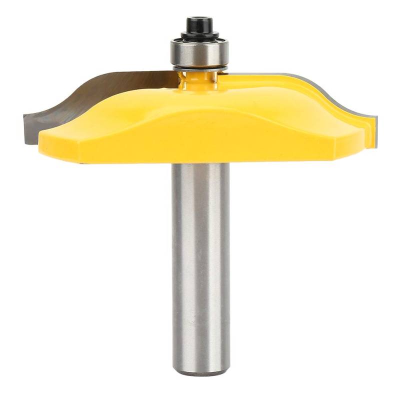Holzbearbeitung Cove Angehobene Panel Router Bit 1/2in Schaft hohe Härte Langes Lebens effizientes Schneiden elektrischer Holz Router Gravurmaschinen hartes weiches Holz von Klanata