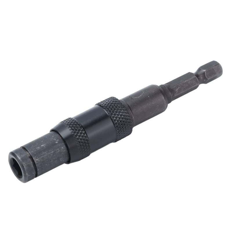 Impact Tough Trible Freisetzungsbithalter Selbstverriegelungsschraubendreher 1/4in Hex Shank für schwer zu erreichen Bereiche Bereiche (Schwarz) von Klanata
