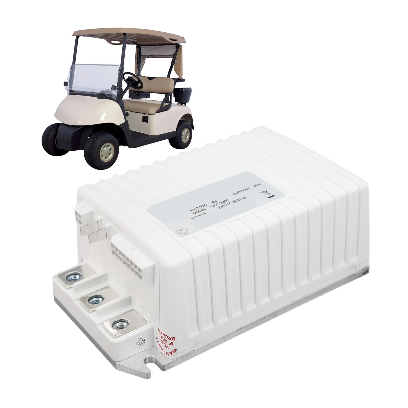 Klanata 250A GolfCart Elektronischer Drosselklappenregler für Auto Precedent DC Motor Control Unit Replacement (1515, 5206) von Klanata