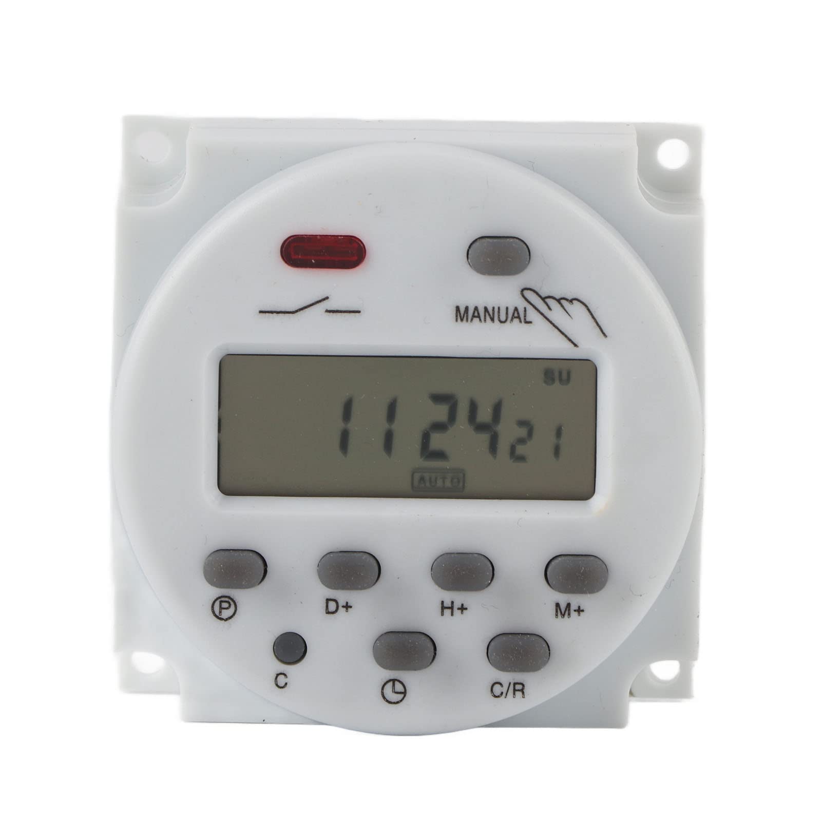 LCD Digital Weekly Weekly Programmierbares Mikrocomputer -Zeitschalter 17on und 17OFF Relais -Timer für Home Appliances Control (220 V) von Klanata