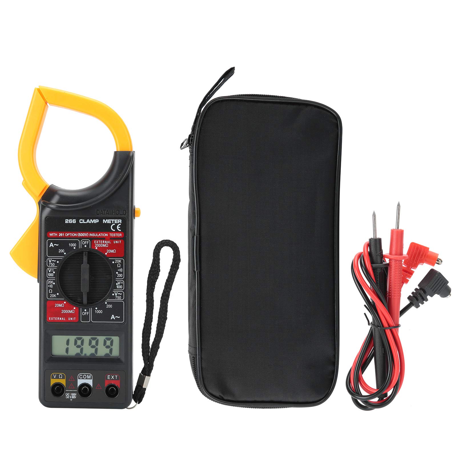 LCD -Multimeter -Messwerkzeug für digitale Klemme Messgerät DT266 Handheld -Amperemeter -Voltmeter LCD -Multimeter -Messwerkzeug für digitale Klemme Messgerät DT266 Handheld -Amperemeter -Voltmeter von Klanata