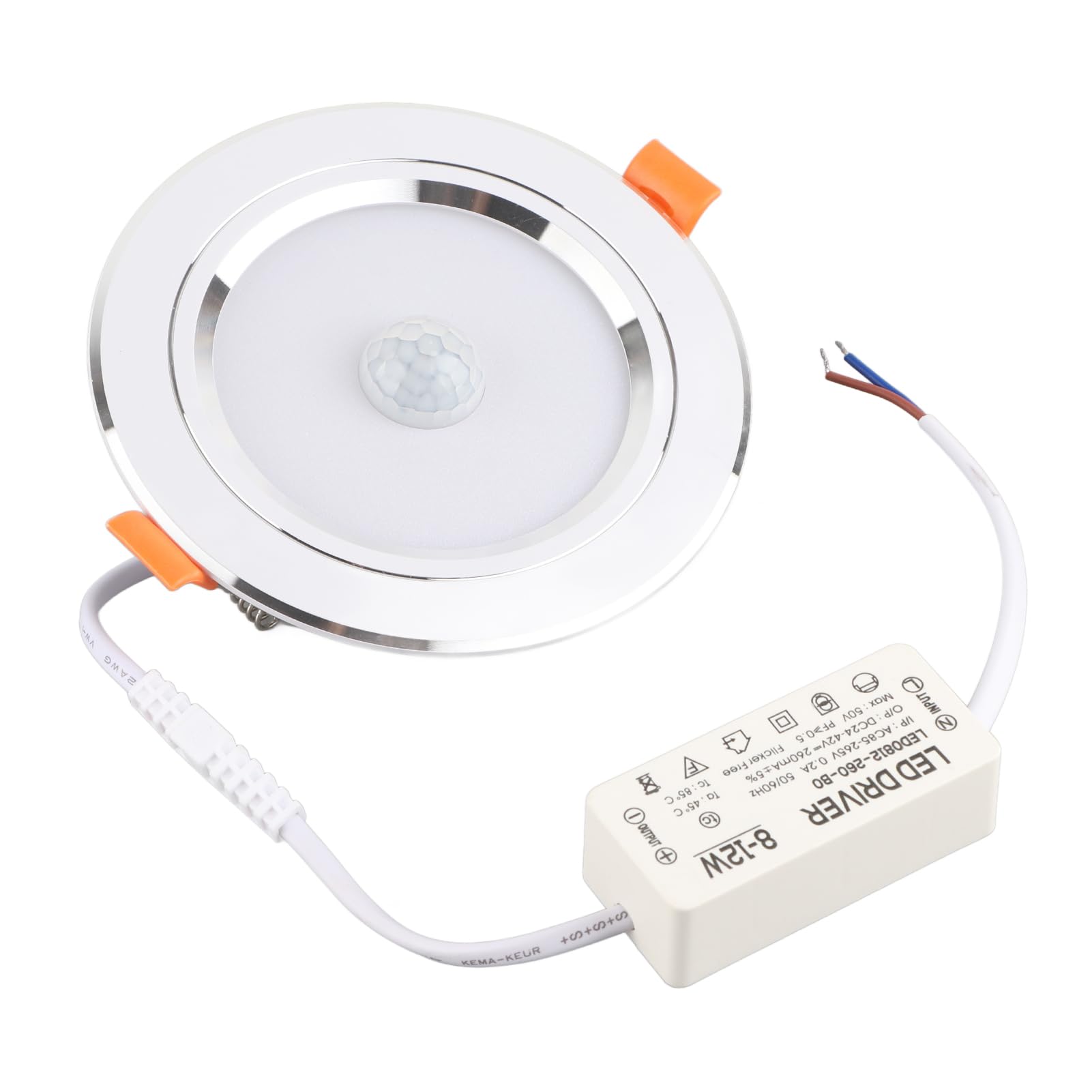 LED-Infrarotsensor-Downlight mit hoher Helligkeit, gesteuert durch Relais, lange Lebensdauer für Gehwege in Wohnkorridoren LED-Infrarotsensor-Downlight mit hoher Helligkeit, gesteuert durch Relais, lange Lebensdauer für Gehwege in Wohnkorridoren von Klanata