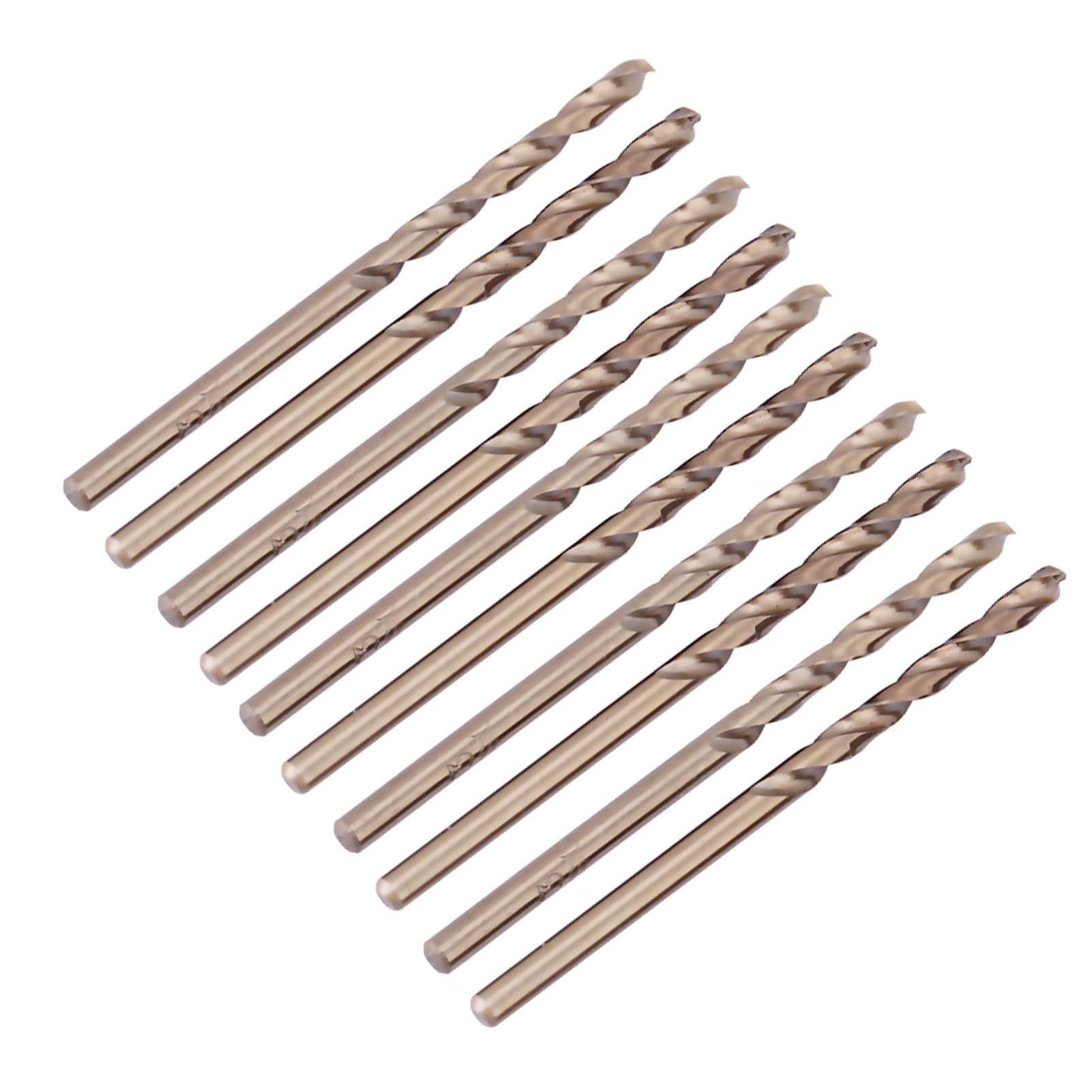 M35 Kobaltbohrer -Bit -Set hoher Härte langlebiger Bohrwerkzeug für Edelstahl (4,5 mm) von Klanata