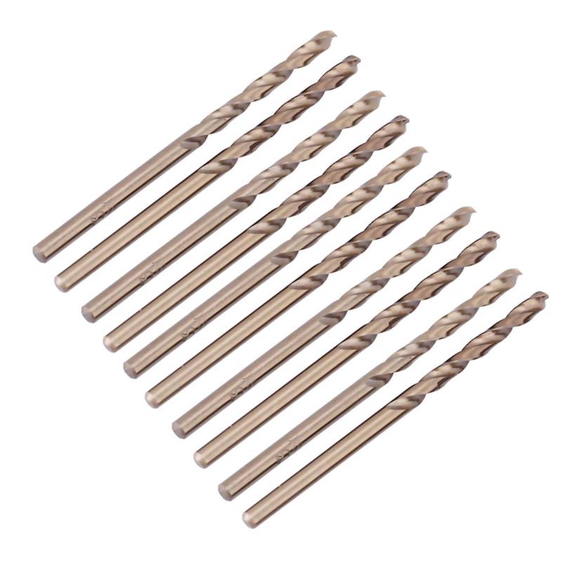 M35 Kobaltbohrer -Bit -Set hoher Härte langlebiger Bohrwerkzeug für Edelstahl (4,5 mm) von Klanata