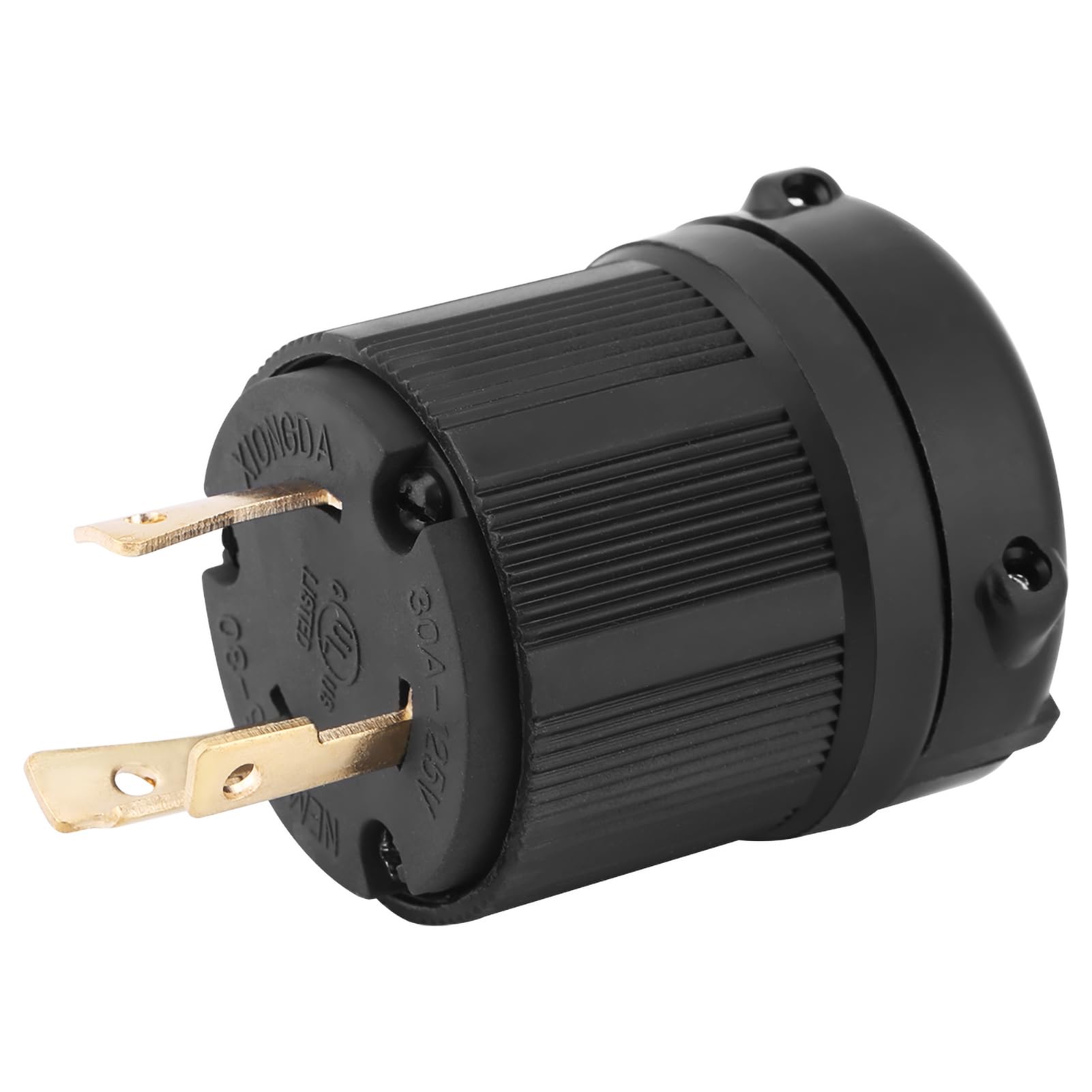 NEMA L5 30 ELEKTRISCHER Steckanschluss Verriegelungsstopfen 125V 30A Chemical Impact Schnellinstallation ideal für den Generator NEMA L5 30 ELEKTRISCHER Steckanschluss Verriegelungsstopfen 125V 30A Chemical Impact Schnellinstallation ideal für den Generator von Klanata