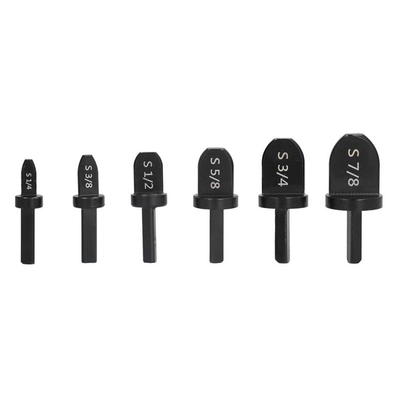 Röhrchen -Expander -Bohrer -Bit Set Sturdy Presentes Pilability -Szene mit Stahlschwarzzoll 6pcs (Dreiecksgriff) von Klanata