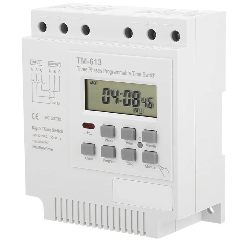 TM 163 Drei Phasen 380V Smart Digital Programable Power Timer Switch für Motorsteuerung von Klanata