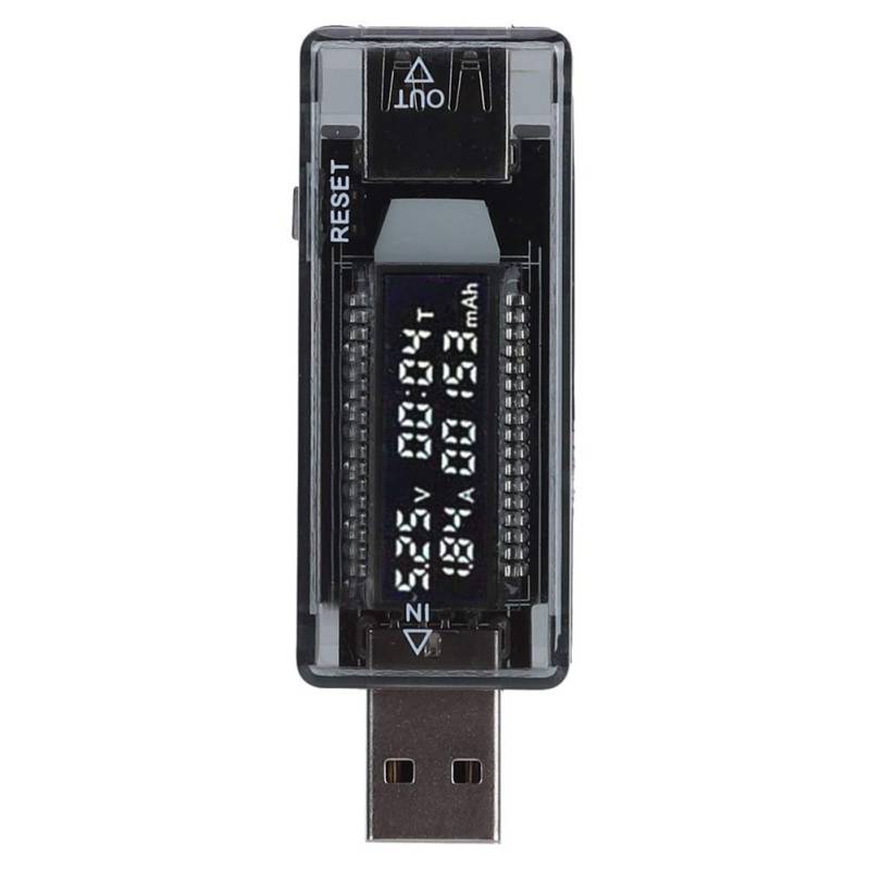USB -Stromtesterspannung Amperemeter für Wandladegeräte Mobile Power Testing Tool von Klanata