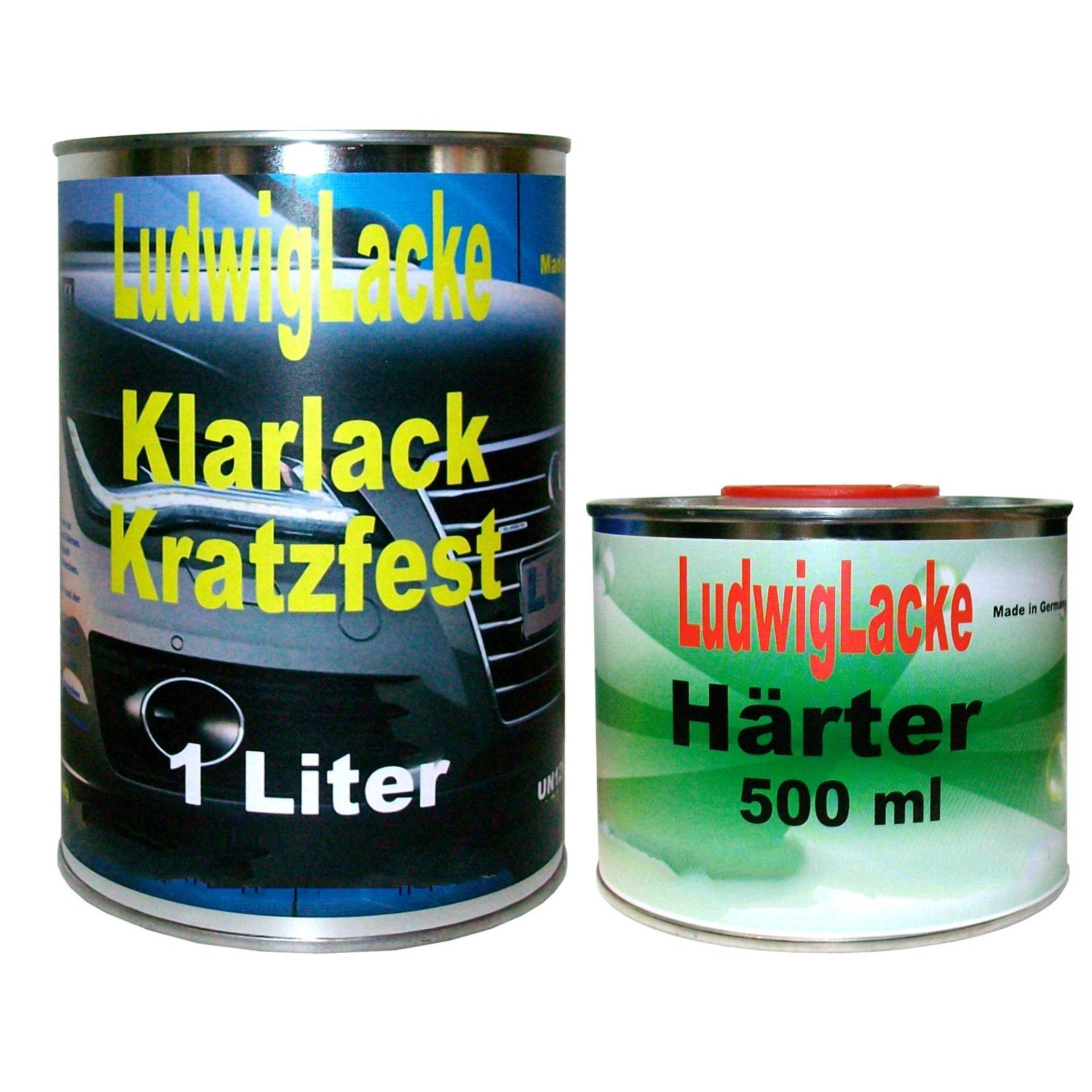 Klarlack 1,5 Liter MS Set für Autolacke und Effektlack Klarlack 1,5 Liter MS Set für Autolacke und Effektlack von Klarlack