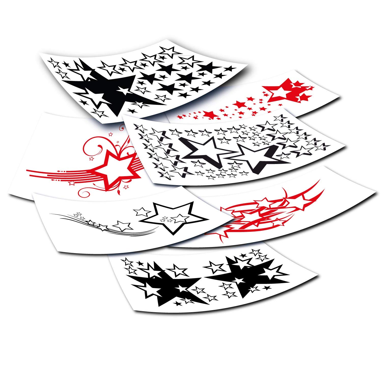 Autoaufkleber & Autotattoos Aufkleber für Autos | Sterne | Stern Motive frei konfigurierbar ✓ Farbe ✓ Folie ✓ Größe ✓ Motiv Autoaufkleber & Autotattoos Aufkleber für Autos | Sterne | Stern Motive frei konfigurierbar ✓ Farbe ✓ Folie ✓ Größe ✓ Motiv von Klebe-X