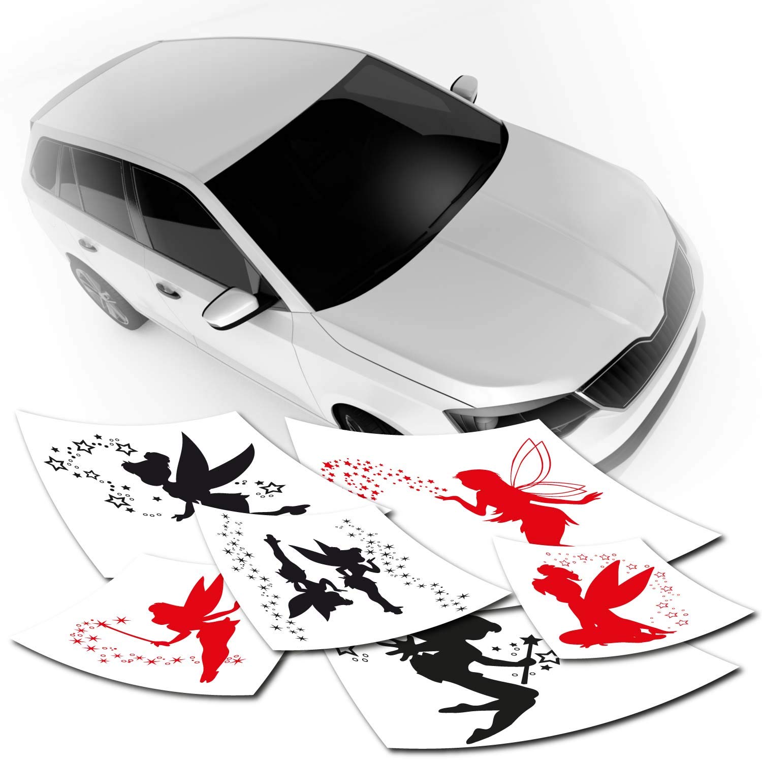Klebe-X Autotattoos & Autoaufkleber | Fee | Sterne Feen ✓ Farbe ✓ Folie ✓ Größe Klebe-X Autotattoos & Autoaufkleber | Fee | Sterne Feen ✓ Farbe ✓ Folie ✓ Größe von Klebe-X
