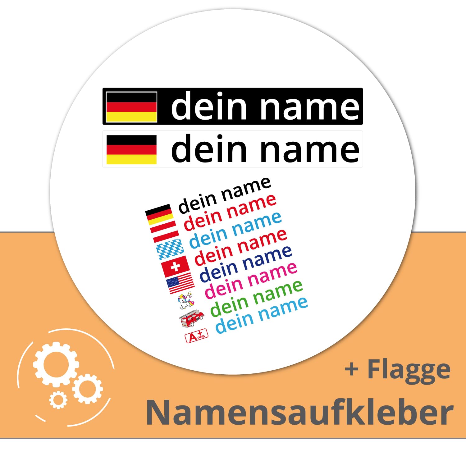 Klebe-X Namensaufkleber - nach Wunsch selbst gestalten Wunschname + Flagge alle Größen und Länder Namen Aufkleber - wetterfest personalisierte Aufkleber Fahrer/Beifahrer | XXL Konfigurator Klebe-X Namensaufkleber - nach Wunsch selbst gestalten Wunschname + Flagge alle Größen und Länder Namen Aufkleber - wetterfest personalisierte Aufkleber Fahrer/Beifahrer | XXL Konfigurator von Klebe-X