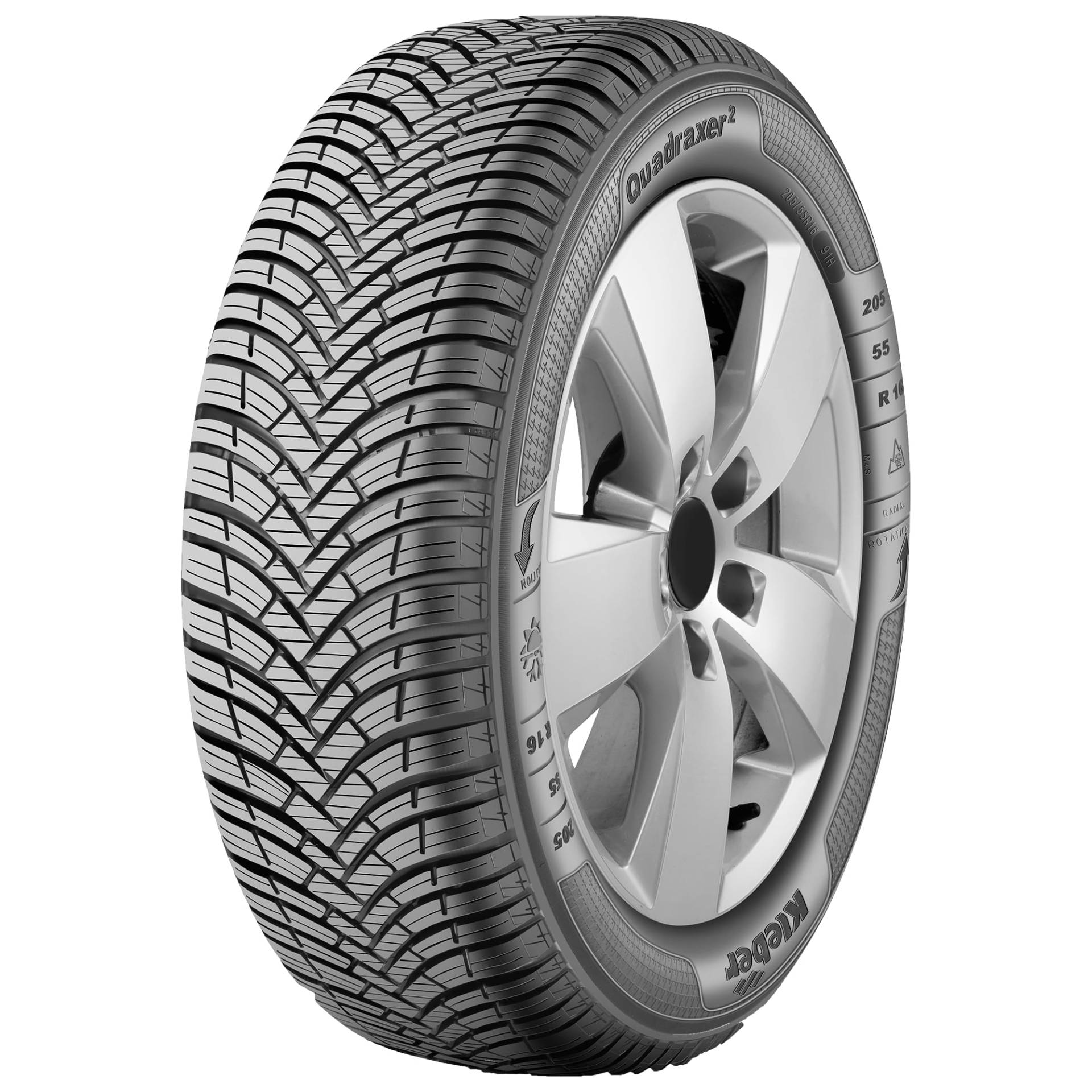 Kleber QUADRAXER2-175/65R14 82T - Ganzjahresreifen, 1756514 von Kleber