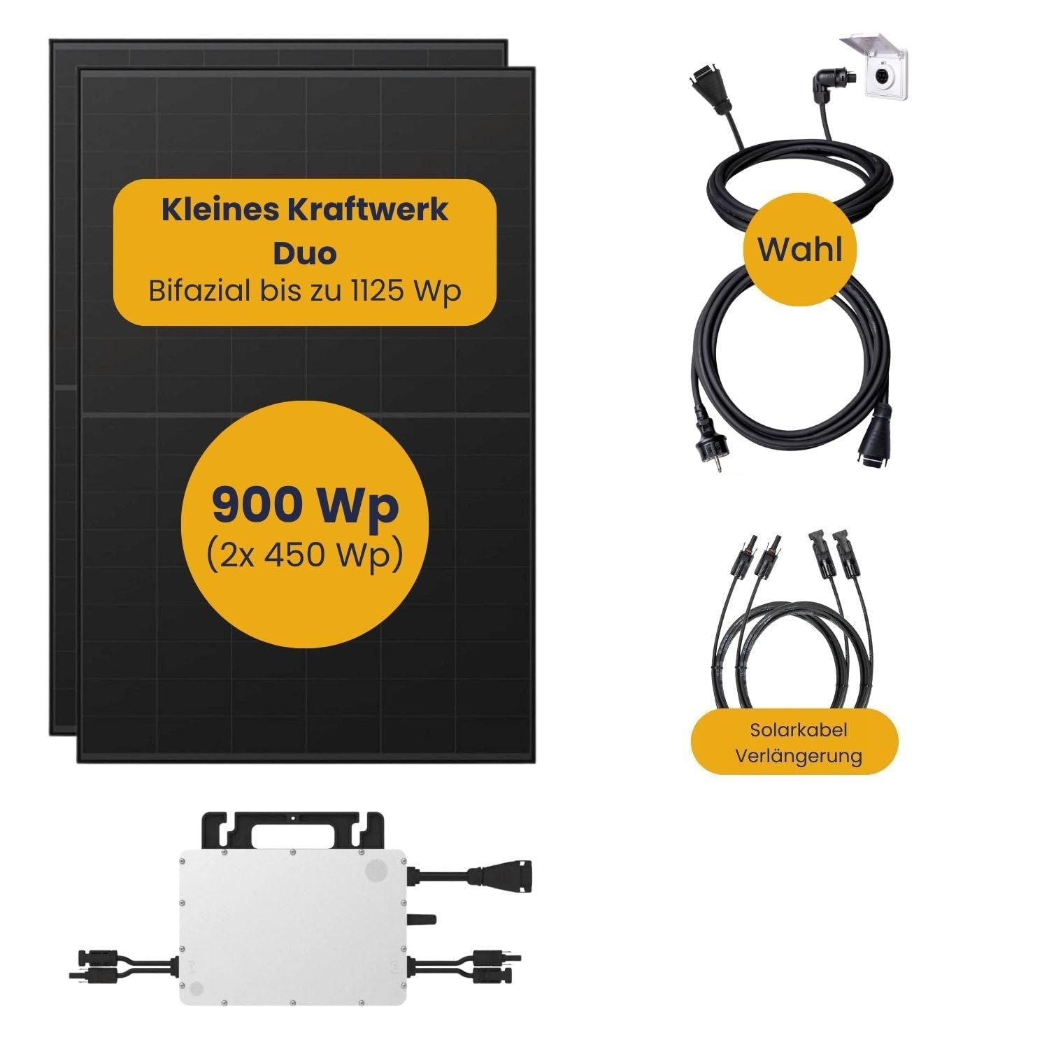 Kleines Kraftwerk Balkonkraftwerk 900WP mit Ziegeldachhalterung Kleines Kraftwerk Balkonkraftwerk 900WP mit Ziegeldachhalterung von Kleines Kraftwerk