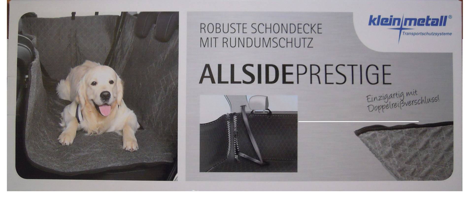 Kleinmetall 50444040 Allside Prestige Autoschondecke 155 x 140cm, grau Kleinmetall 50444040 Allside Prestige Autoschondecke 155 x 140cm, grau von Kleinmetall