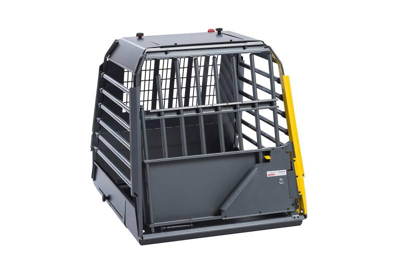 Kleinmetall VarioCage Einzelbox SL- Plus Autobox Hund, Hundebox für Kofferraum von Kleinmetall