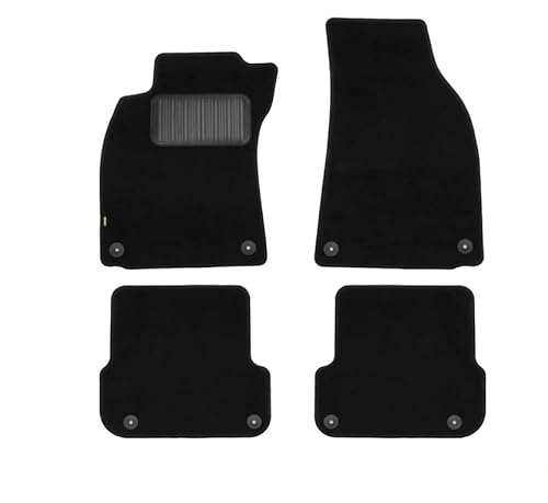 Passgenaue Textile Fussmatten KLEVER Designed für Audi A6 at 2004-2011, Limousine, 4 TLG. Passgenaue Textile Fussmatten KLEVER Designed für Audi A6 at 2004-2011, Limousine, 4 TLG. von Klever