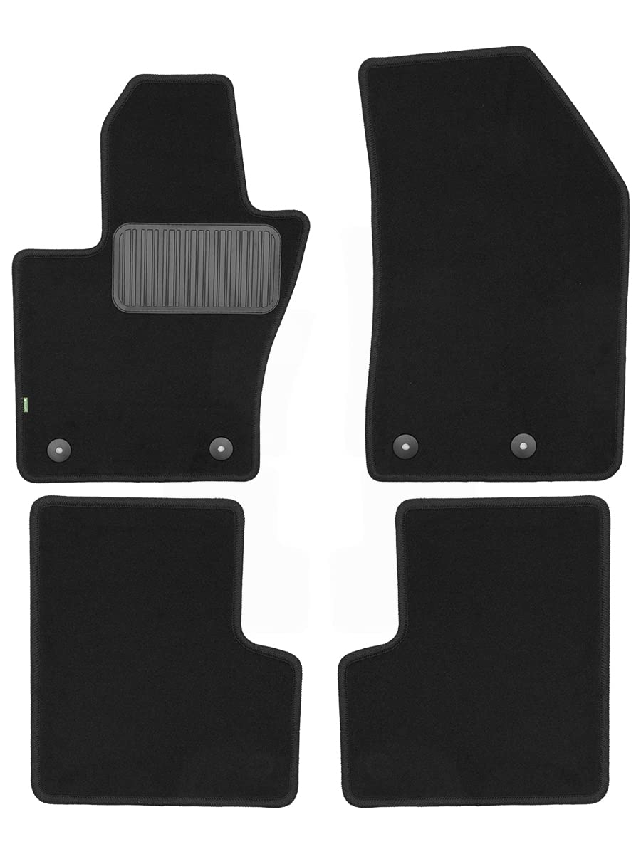 Passgenaue Textile Fussmatten KLEVER Designed für Jeep Renegade 2014->, 4 TLG. von Klever