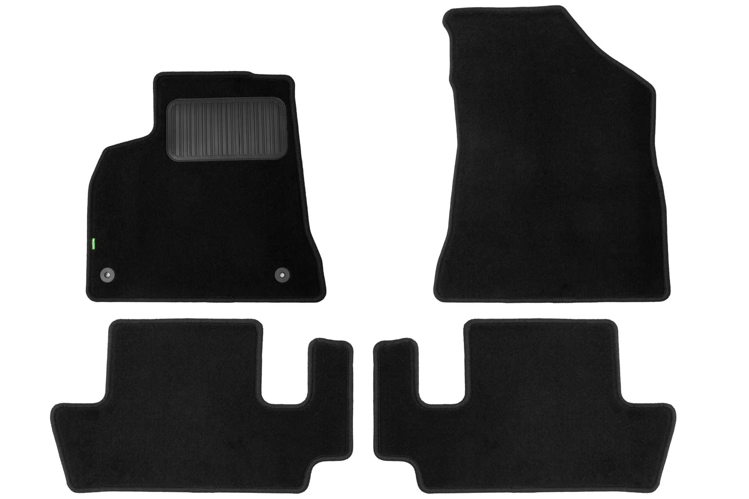 Passgenaue Textile Fussmatten KLEVER Designed für Peugeot 3008 2008-2017, Wagon, 4 TLG. Passgenaue Textile Fussmatten KLEVER Designed für Peugeot 3008 2008-2017, Wagon, 4 TLG. von Klever