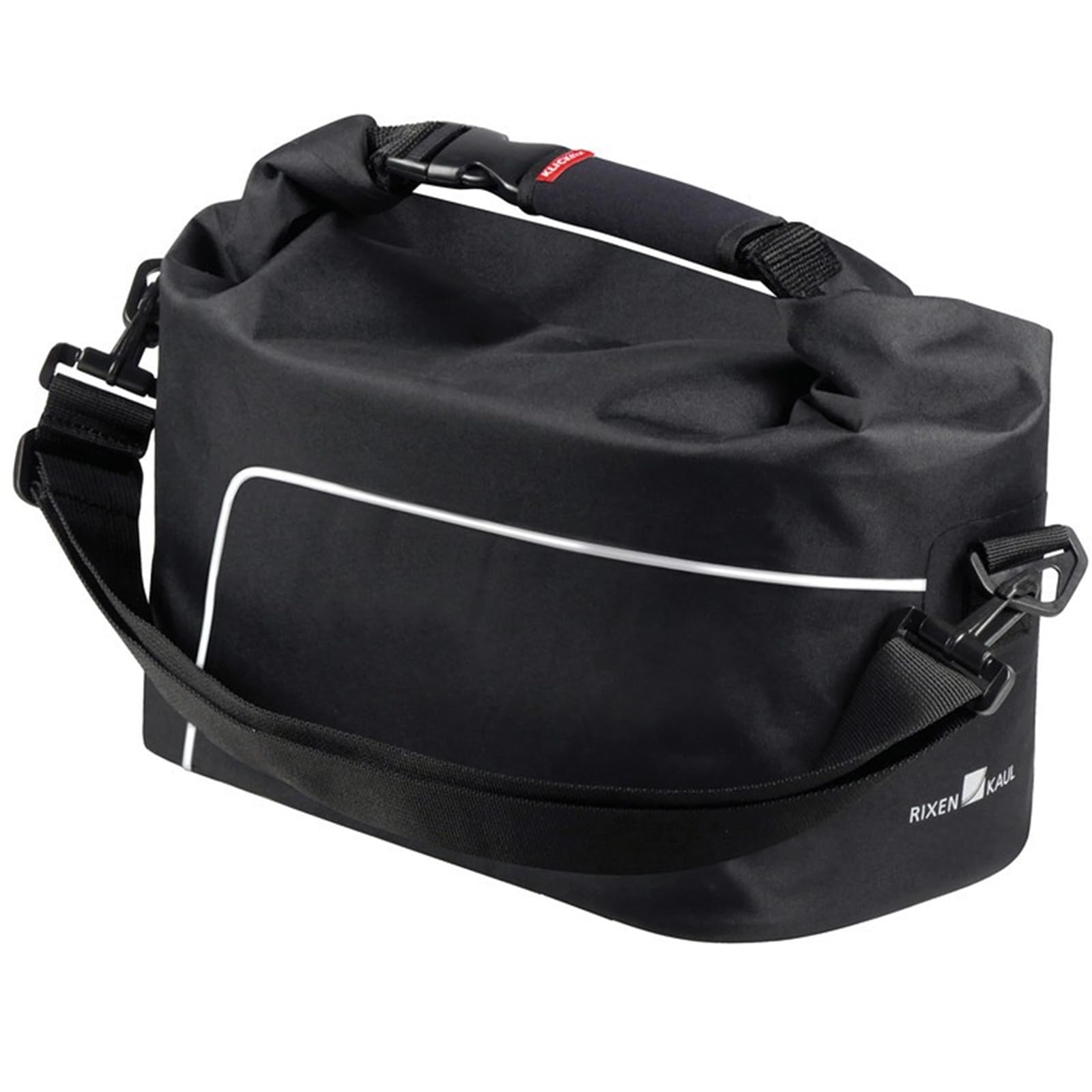Klick-fix Unisex – Erwachsene Klickfix Gepäckträgertasche, Schwarz, 10 Liter von Klick-fix