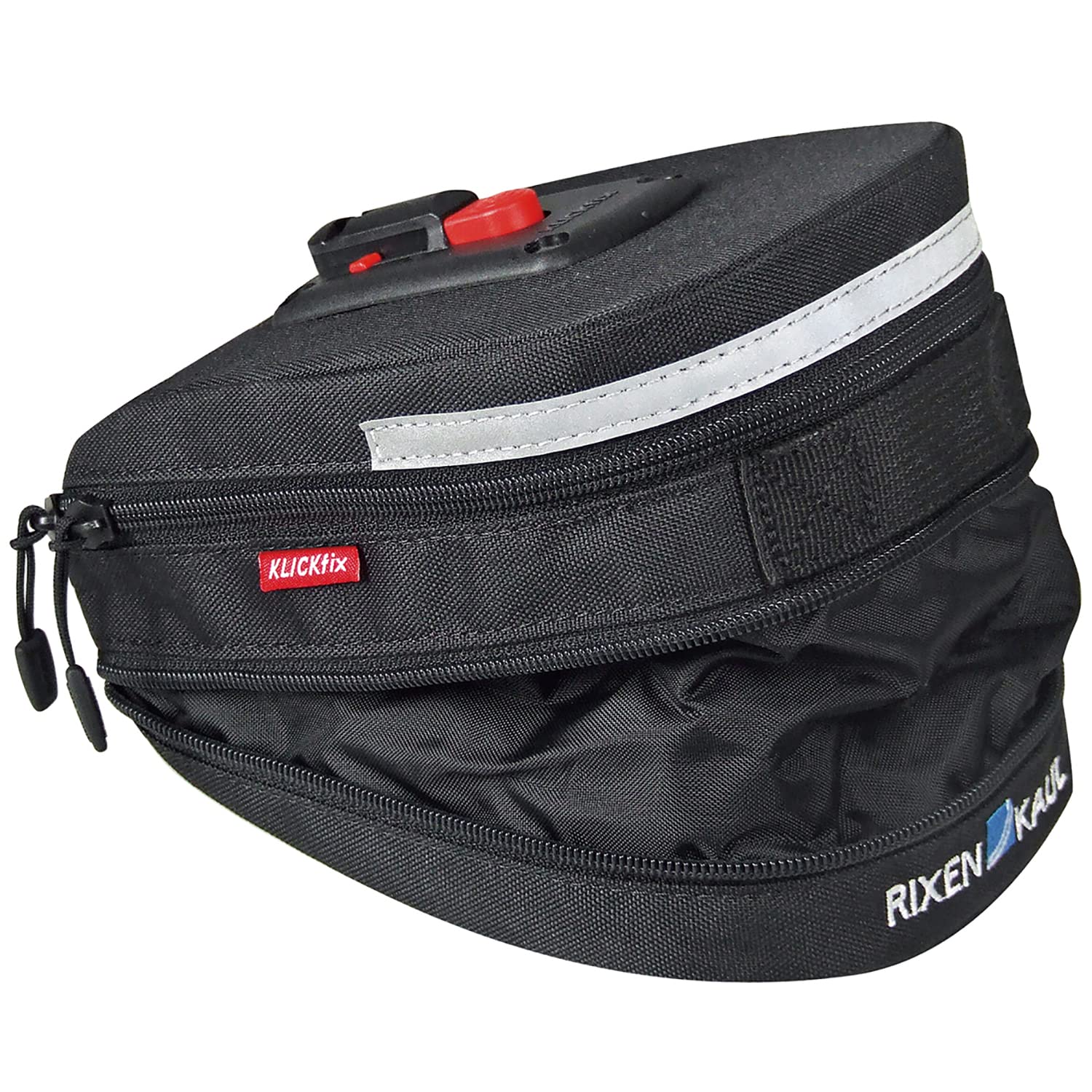 KLICKfix Farradtasche Micro 200 Expandable Schwa Satteltasche, Schwarz, 19 x 12 x 8 cm KLICKfix Farradtasche Micro 200 Expandable Schwa Satteltasche, Schwarz, 19 x 12 x 8 cm von KlickFix