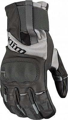 Klim Adventure Kurz, Handschuhe Gore-Tex - Dunkelgrau/Grau/Schwarz - S von Klim