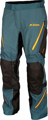 Klim Badlands Pro, Textilhose Gore-Tex - Petrol/Schwarz/Orange - 34 von Klim