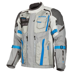 Klim Badlands Pro Textiljacke Grau Blau von Klim