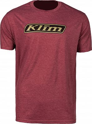 Klim Baja, T-Shirt - Dunkelrot/Schwarz/Gold - S von Klim